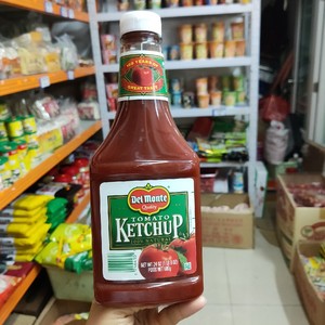 包邮香港超市地扪番茄酱680g膠樽裝DelMonte茄汁番茄沙司调味