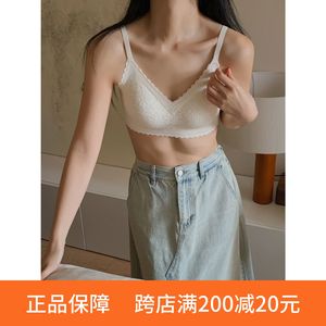 Dstudio杜小宅法式蕾丝桑蚕丝养护bra文胸聚拢收副乳无钢圈内衣女