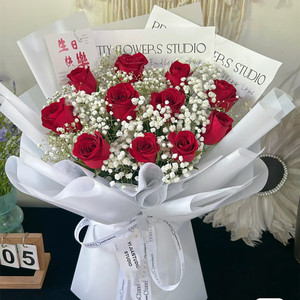 同城配送女友520情人节红玫瑰鲜花速递山东省德州市德城区齐河县