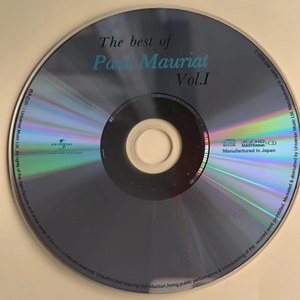 裸碟银碟保罗莫里哀 精选1 The Best Of Paul Mauriat K2HD CD