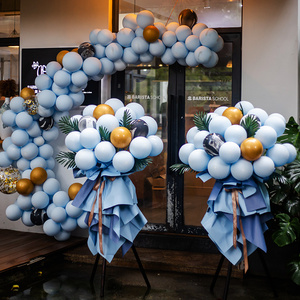 开业气球花篮开业门口装饰店铺气氛围周年庆活动创意室内场景布置