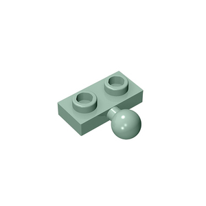 砖友MOC 14417 小颗粒积木散件1片兼容乐高零配件 2x1单侧带球板