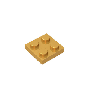 砖友MOC 3022 小颗粒益智积木散件兼容乐高零配件 2x2基础板单片