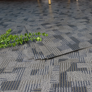 PVC地板贴自粘地板仿地毯纹塑胶地板防水防火加厚耐磨