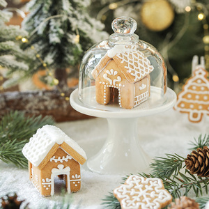 圣诞节姜饼屋模具手压式材料家用糖霜房子小屋饼干模甜品diy烘焙