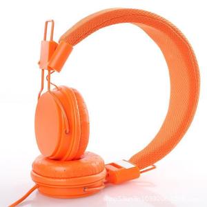【一件起批】韩版糖果色音乐有线手机耳机 带麦可折叠头戴式耳机