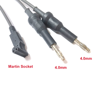 通用 耐高温灭菌 马丁Martin双极电凝器导联线高频电刀镊子连接线