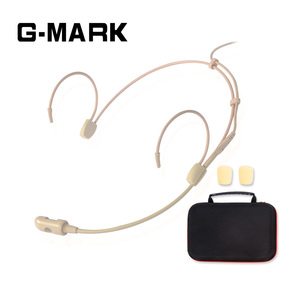 G-MARK无线麦克风教学教师上课演讲舞台专用肤色头戴式电容话筒