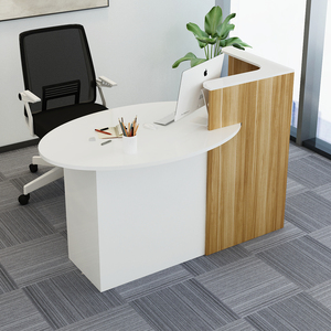 单人办公桌小型电脑桌椅组合创意老板桌办公室经理桌职员桌1.2米