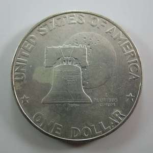 【稣】美洲 19761美大银币 登月 第一步
