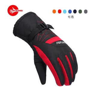男士冬季滑雪手套保暖摩托车电瓶车手套防水防寒防滑加厚大棉手套