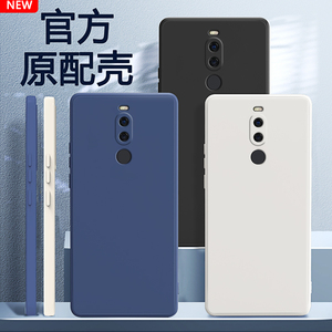 适用魅蓝NOTE6手机壳魅族X8新款meizu液态硅胶M721Q套not镜头全包m防摔noto男M852Q女melzux8外壳软壳高级感