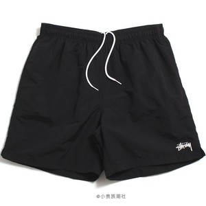 STUSSY STOCK WATER SHORT经典防水短裤男士运动休闲系带裤子女潮