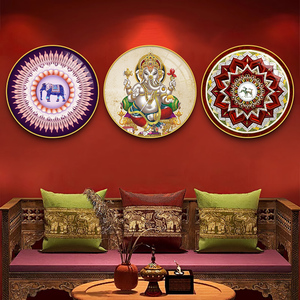 泰式大象装饰画东南亚民族风格装饰品挂画泰国餐厅背景墙墙面装饰