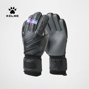 KELME卡尔美守门员手套成人儿童专用带护指足球训练防滑门将手套