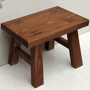 木板凳小凳子家用结实耐用木质加厚实木小蹬子小櫈子木凳松木吃饭