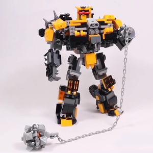 适用乐高MOC积木变形机甲兽神崛起拼装高难度模型机器人玩具礼物
