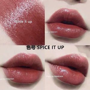 正品现货MAC/魅可光亮壳子弹头滋润口红522spice it up浆果红棕色