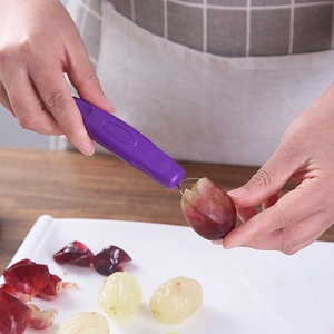 剥葡萄皮专用刀烘焙甜品宝宝吃水果扒皮去核神器提子快速去皮工具