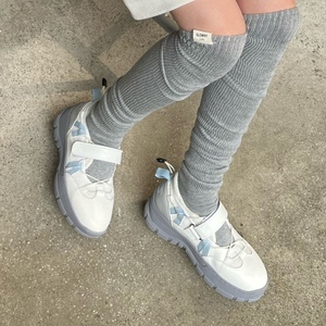 yuri在韩国*rockfish代购机能鞋休闲鞋 增高4cm 芭蕾美学运动少女