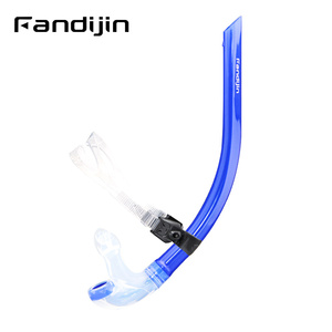 Fandijin游泳呼吸管前置式换气管专业游泳训练潜水装备水下通气管