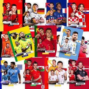 2024德国欧洲杯足球明星球星海报C罗梅西挂图宿舍墙贴壁纸挂画