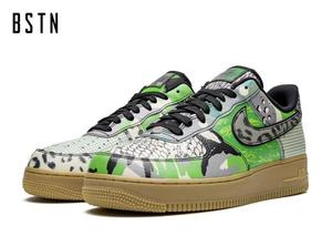 Nike Air Force 1 AF1 拼接花纹芝加哥全明星空军一号 CT8441-002