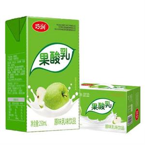 果酸乳原味苹果味乳味饮品优酸乳酸酸乳250ml果味酸奶饮料整箱