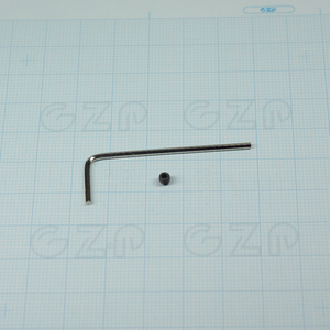 GZP模型 内六角凹端固定螺丝 配套扳手 RC拼装模型船模螺旋桨配件