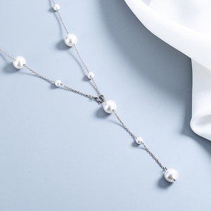 链子925银 小众设计满天星珠珠项链一款两戴时尚简约百搭锁骨链女