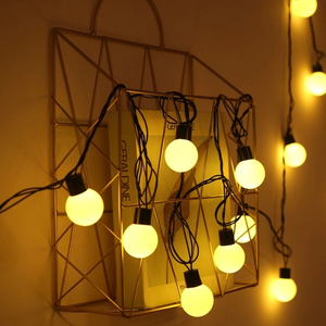 LED3.5厘米小圆球灯串彩灯串灯灯泡灯婚庆吊顶影楼装饰布置氛围灯