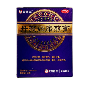 好医生 丹莪妇康煎膏150g*1瓶/盒 痛经月经不调调经止痛 紫盒