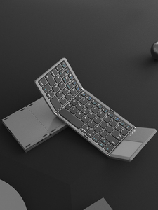 罗技折叠蓝牙键盘无线超薄静音手机平板电脑笔记本适用安卓ipad苹