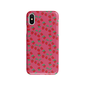 ins韩国菲林硬壳草莓少女适用于苹果12小米10青春华为nova8手机壳