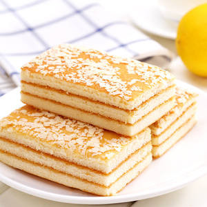 代餐早餐长方形燕麦片软蛋糕 椰蓉椰丝面包散装独立包装糕点学生