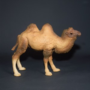 法国papo50129双峰骆驼 沙漠骆驼 袋鼠 仿真动物模型实心塑胶玩具