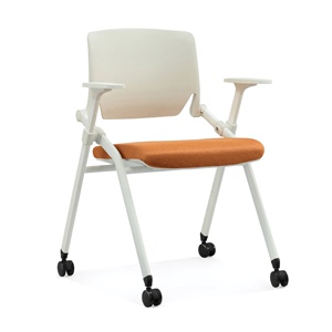 折叠培训椅带桌板会议椅带写字板会议室开会椅培训班椅子桌椅一体