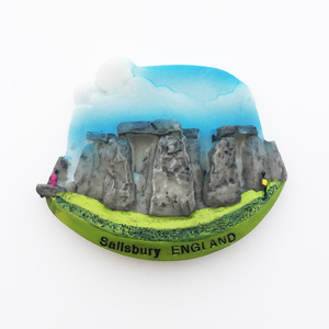 个性家居装饰英国巨石阵磁铁冰箱贴创意树脂旅游纪念品留言贴