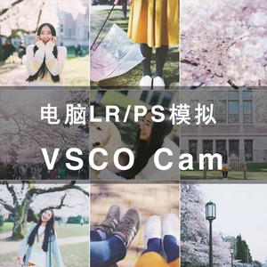 VSCO Cam Pro电影胶片滤镜模拟LR/PS/ACR配置文件LUT/FCPX预设