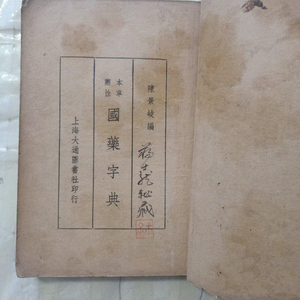 【影印本】（本草药性）国药字典1940年上海大通图书社16开大字版