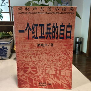 正版旧书 一个红卫兵的自白 梁晓声陕西旅游出版社1998年原版书籍