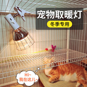 猫咪狗狗宠物猫用取暖器保温爬宠加热灯保暖灯控温蜜袋鼯过冬神器
