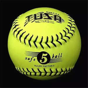 TUSA功晖 全国比赛指定用球 11寸安全垒球（中国垒球协会认证）