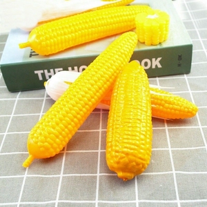仿真玉米塑料假玉米棒水果蔬菜模型儿童玩具农家乐厨房装饰道具