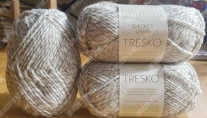 挪威Sandnes TRESKO 双色三股羊毛线 适合袜子外衣等保暖耐磨手编