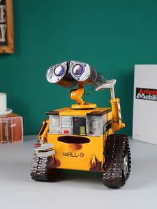 瓦力机器人金属抽纸盒存钱罐个性家居桌面收纳摆件机械创意工业风