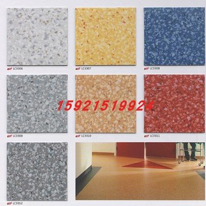 博凯朗彩1.6石塑复合PVC塑胶地板卷材养老院展厅商用耐磨防滑地胶