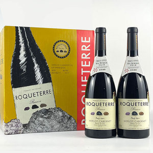 法国南部原瓶进口红酒 ROQUETERRE大地珍藏金奖红葡萄酒2019年份