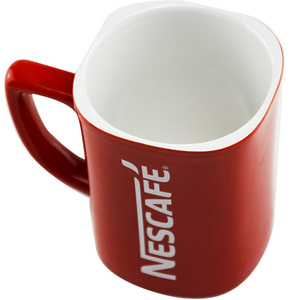 雀巢咖啡杯限量珍藏版陶瓷新款简约马克杯经典小红杯带包装盒中式