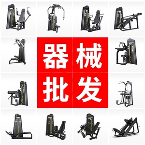 健身器材健身房专用力量训练器材推肩推胸高低拉背蝴蝶机全套器械